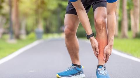 Type of running injury: Muscle sprain